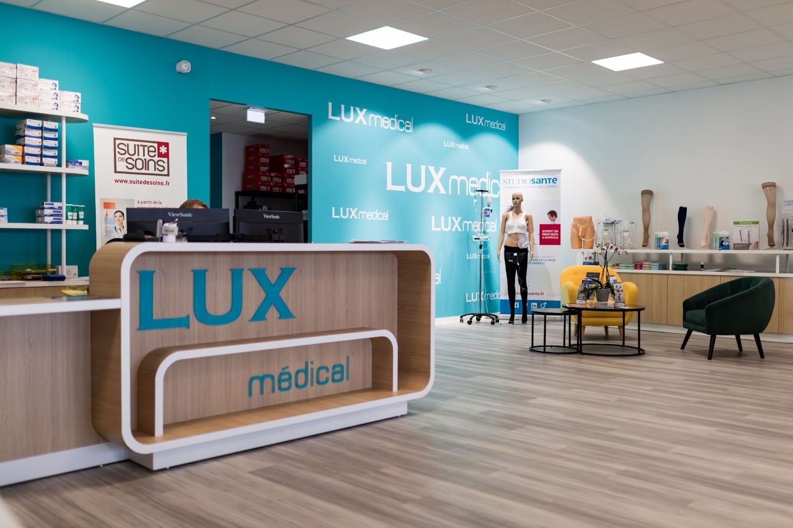 Agencement magasin à Luxeuil - Groupe H