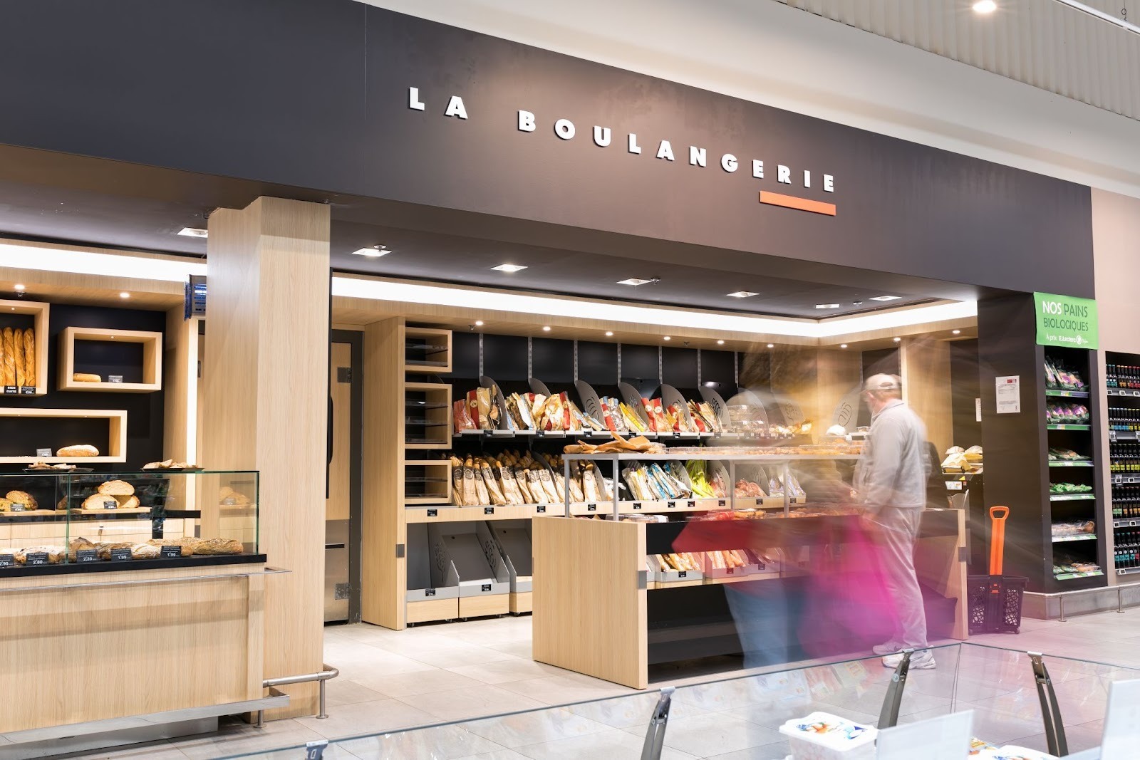 Agencement d'un Leclerc à Dijon