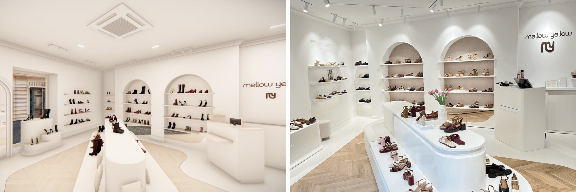 Mellow Yellow Aix-En-Provence : nouveau concept, travaux réalisés par le Groupe H